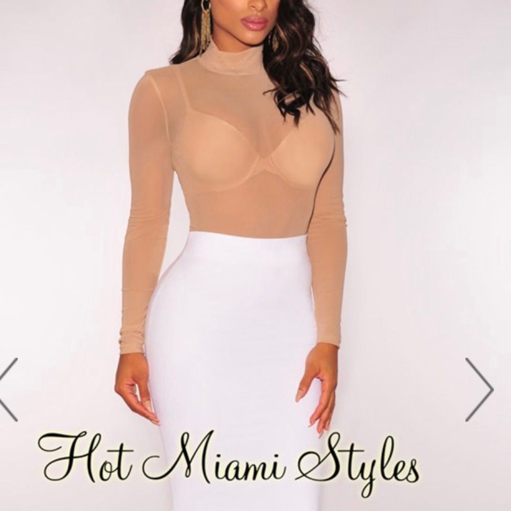 Nude bodysuit